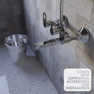GEO Wall Mixer 2 in1 with Provision of Overhead Shower
