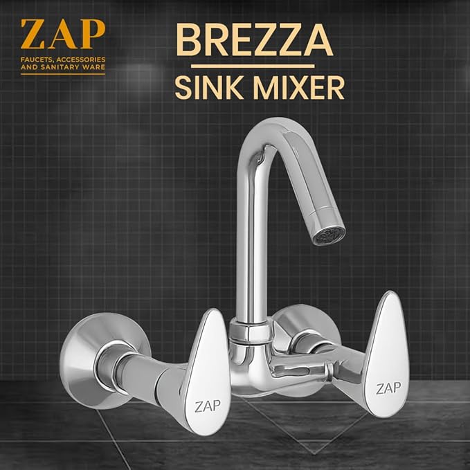 Brezza Brass Kitchen Sink Mixer Tap