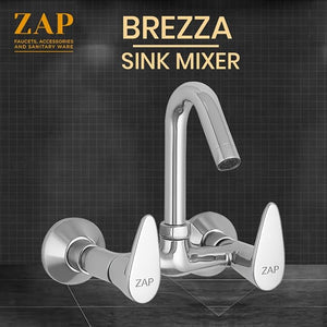 Brezza Brass Kitchen Sink Mixer Tap