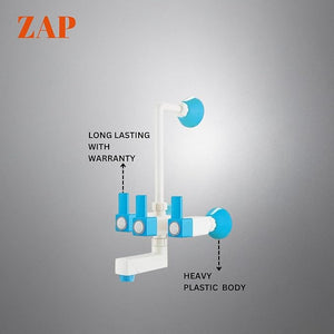 PVC Wall-Mounted Mixer with 3-in-1 Hot & Cold Control