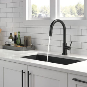 Zap Kitchen Sink Single Bowl 24x18 Inch | Black Finish | 304 Stainless Steel | Dual Water Aerator, Drainer Basket, Waste Pipe & Coupling | R Angle Corners | Smooth Drainage | Noise Reduction Pads