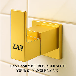 Skoda Angle Valve Gold square suitable for bathroom and kitchen