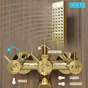 #Model Name_Elixir Gold Hand Shower Faucet