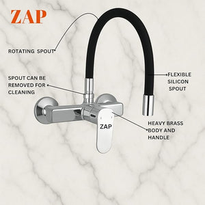 Bolt Single Flow Kitchen Sink Mixer Tap