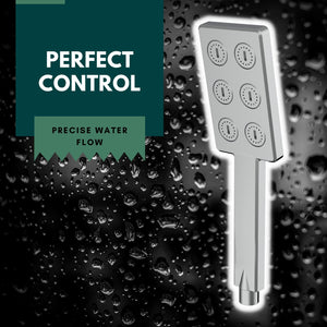 ZAP Rain Spray Hand Shower – Modern Stainless Steel Face | High Pressure | Chrome Finish