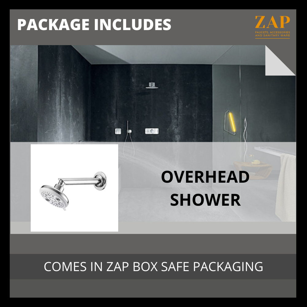 ZAP Ultra SH 1076 Overhead Shower