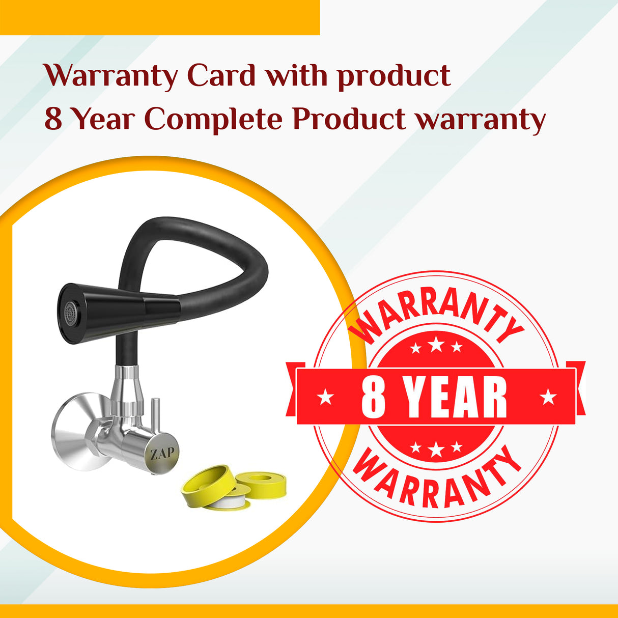 Black Brass Sink Tap with Dual Flow Kitchen Faucet with Flexible Swivel Spout