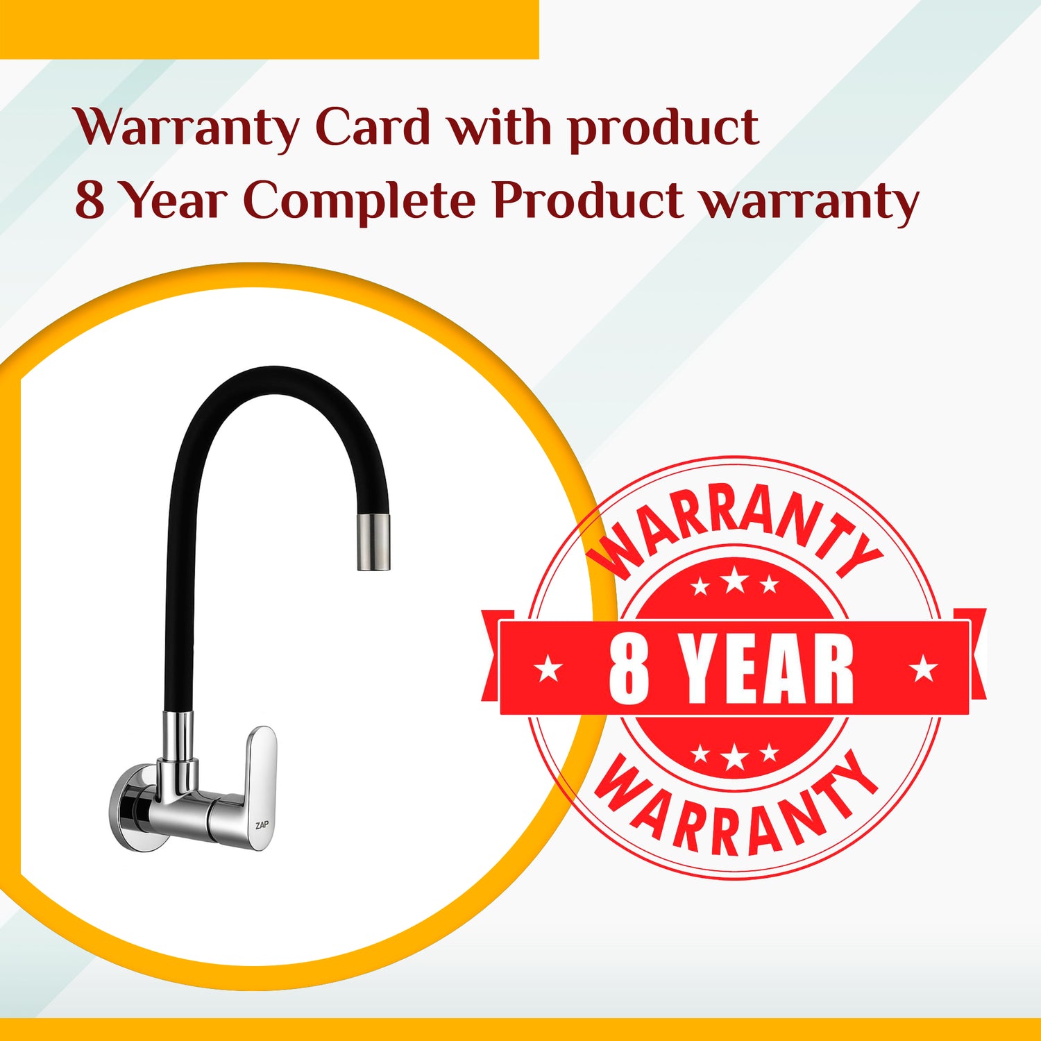 Opel Black Brass Dual-Flow Flexible Sink Tap