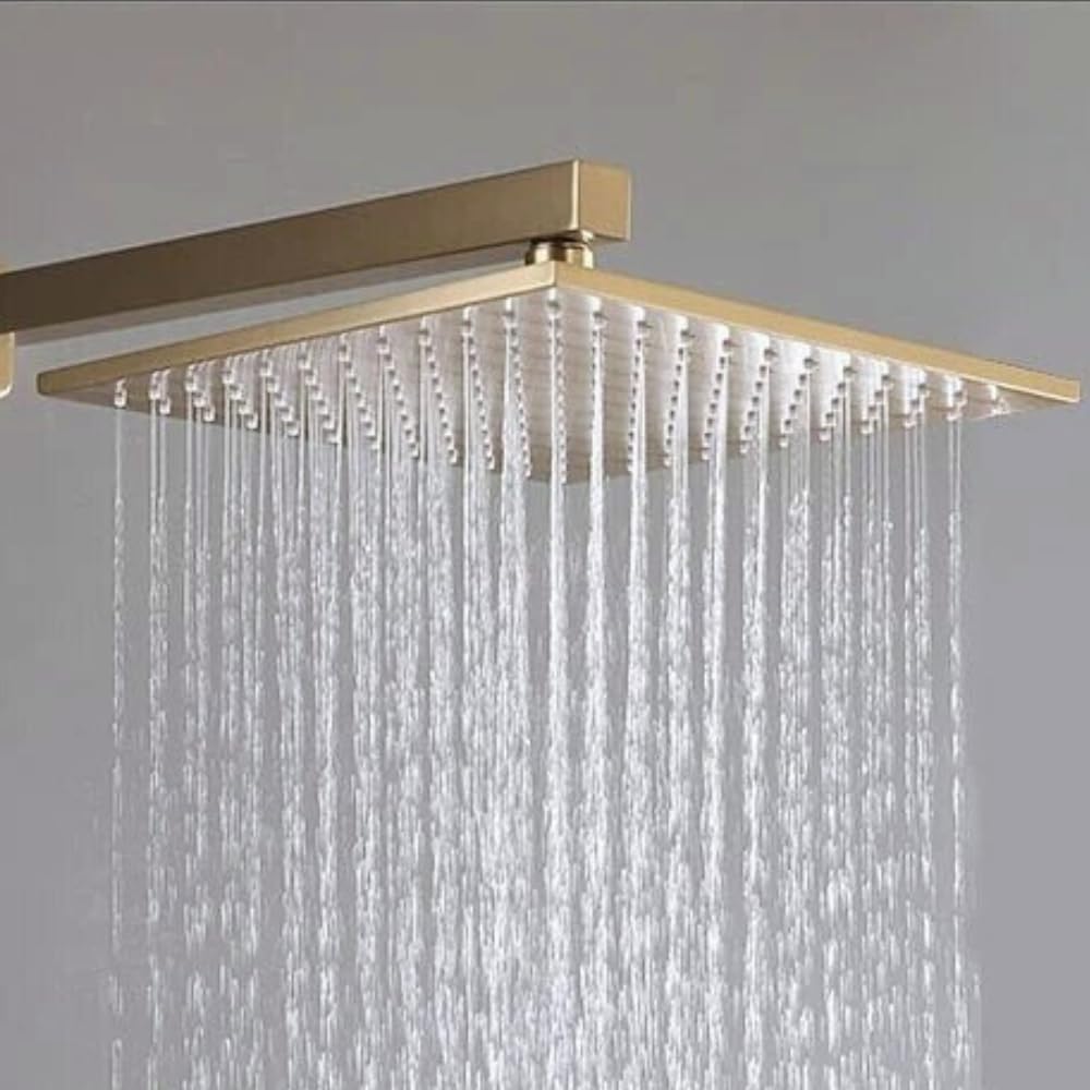 Elixir Gold 360 Degree Rotation Overhead Shower