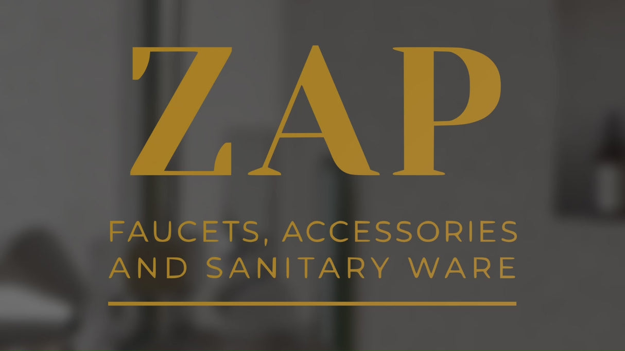 ZAP Ultra Cube Series High Grade 100% Brass 2-in-1 Wall Mixer with Overhead Shower Set and 125mm Long Bend Pipe | Hot/Cold Knobs with Chrome Finish and Faucet Cleaner