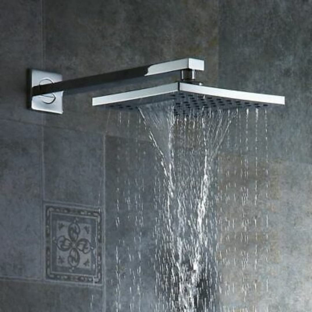 Rainfall Square High Grade 304 Stainless Steel Square Shower Over Head Showers With Shower Arm