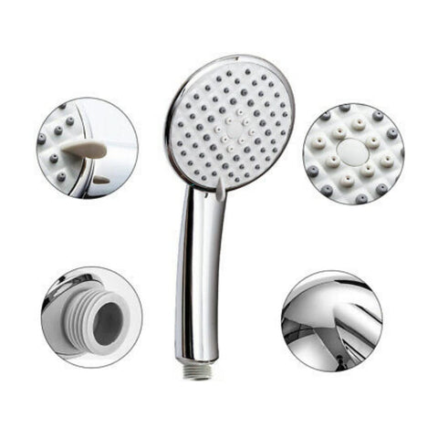 5 Flow Function Hand Shower, ABS & Chrome Finish Only Hand Shower ( Without Hose & Bracket) Set of (1)