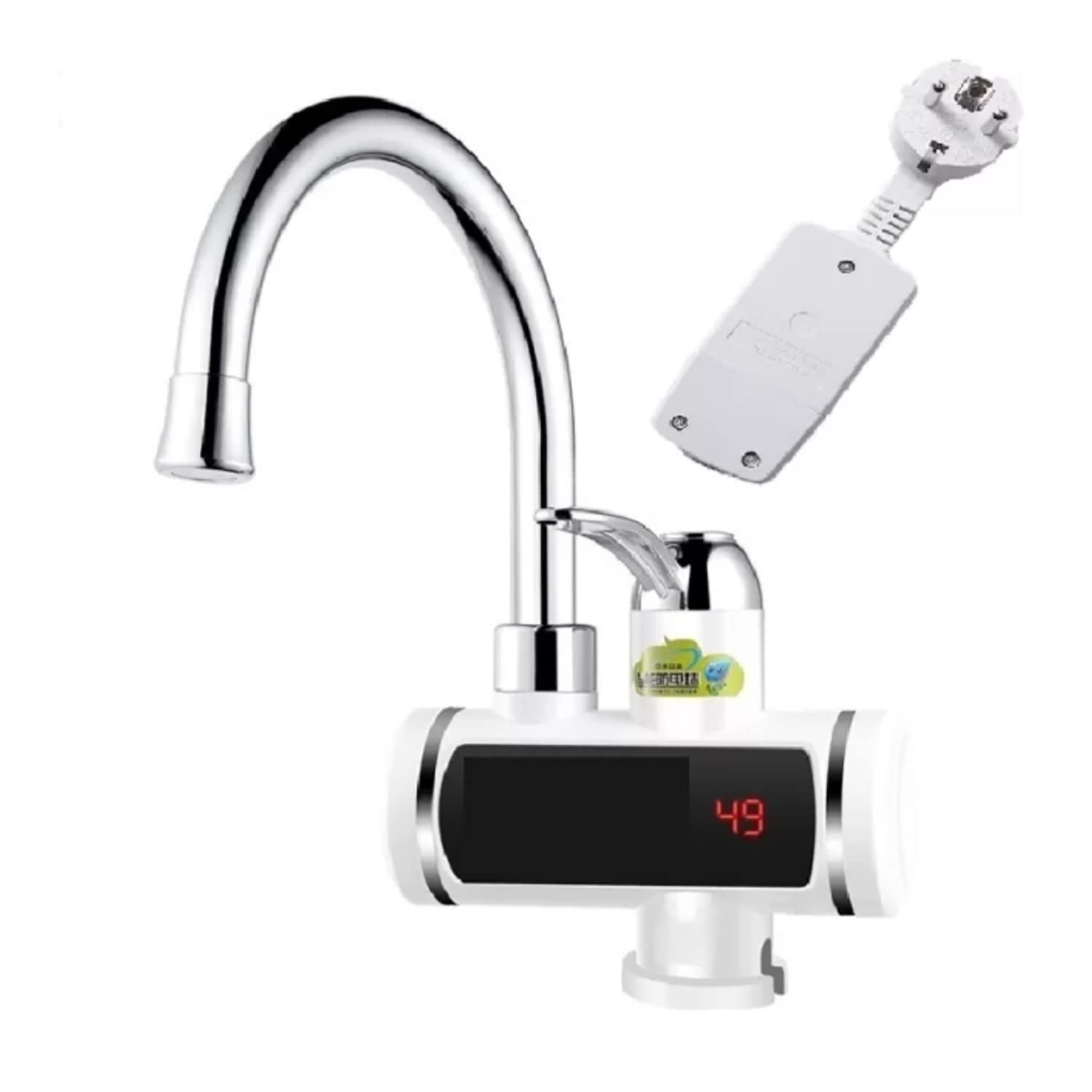 Buy Automatic Electric Water Heater with LED Digital Display With