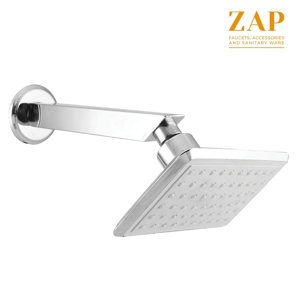 ABS and Stainless Steel Shower with Bend ZR-9896 (Chrome) (1)