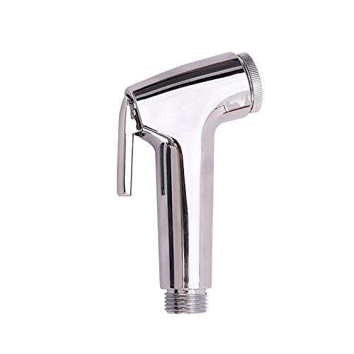 Deluxe ABS Alloy Steel Health Handheld Spray Hand Faucet Gun Shower Chrome Finish (4)
