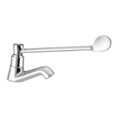 NEXTGEN Elbow Handle Full Brass Body Chrome Finish Pillar Cock Tap for Bathroom Wash Basin and Kitchen Sink