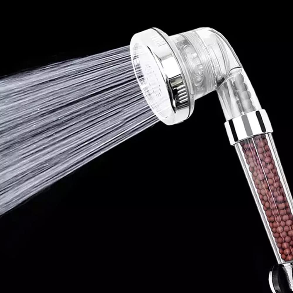 Exotic Series Handheld Shower set High Pressure With ON/OFF Pause Switch & 3 Spray Setting Showerhead (Filter Beads)
