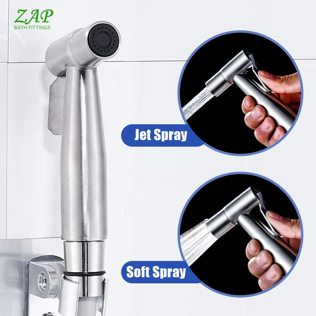 Flora ABS Health Faucet Handheld Spray Hand Faucet Gun Shower Chrome Finish (2)