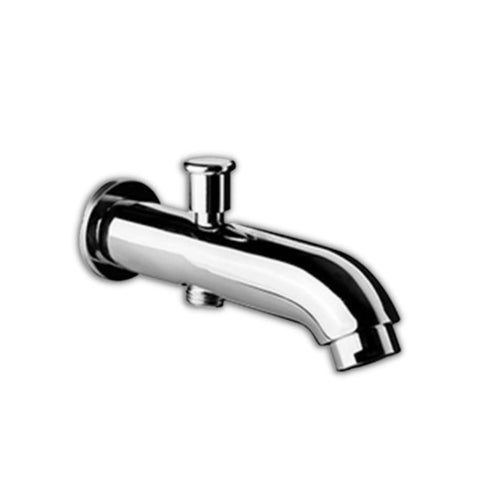 Florentine Series 100% High Grade Brass 2 in 1 Stainless Steel Element Bath Spout with Polished Tip-Ton (Chrome)