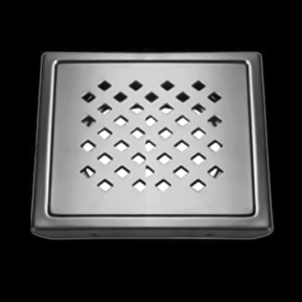 Stainless Steel Anti Foul Floor Water Drain Grating Bathroom Floor Drainer/ Jali (GT-201, 6X6 Inch)