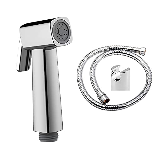 ZAP Handheld Bidet Toilet Sprayer with Hose Pipe and Wall Hook