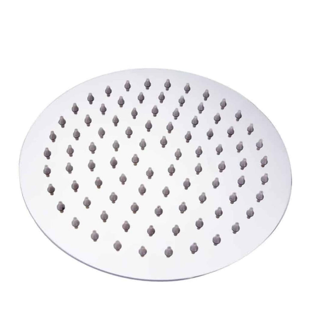 Hexa Ultra Square High Grade 304 Stainless Steel 8 Inch Square Shower Over Head Showers (8 Inch Circular Shower Head)