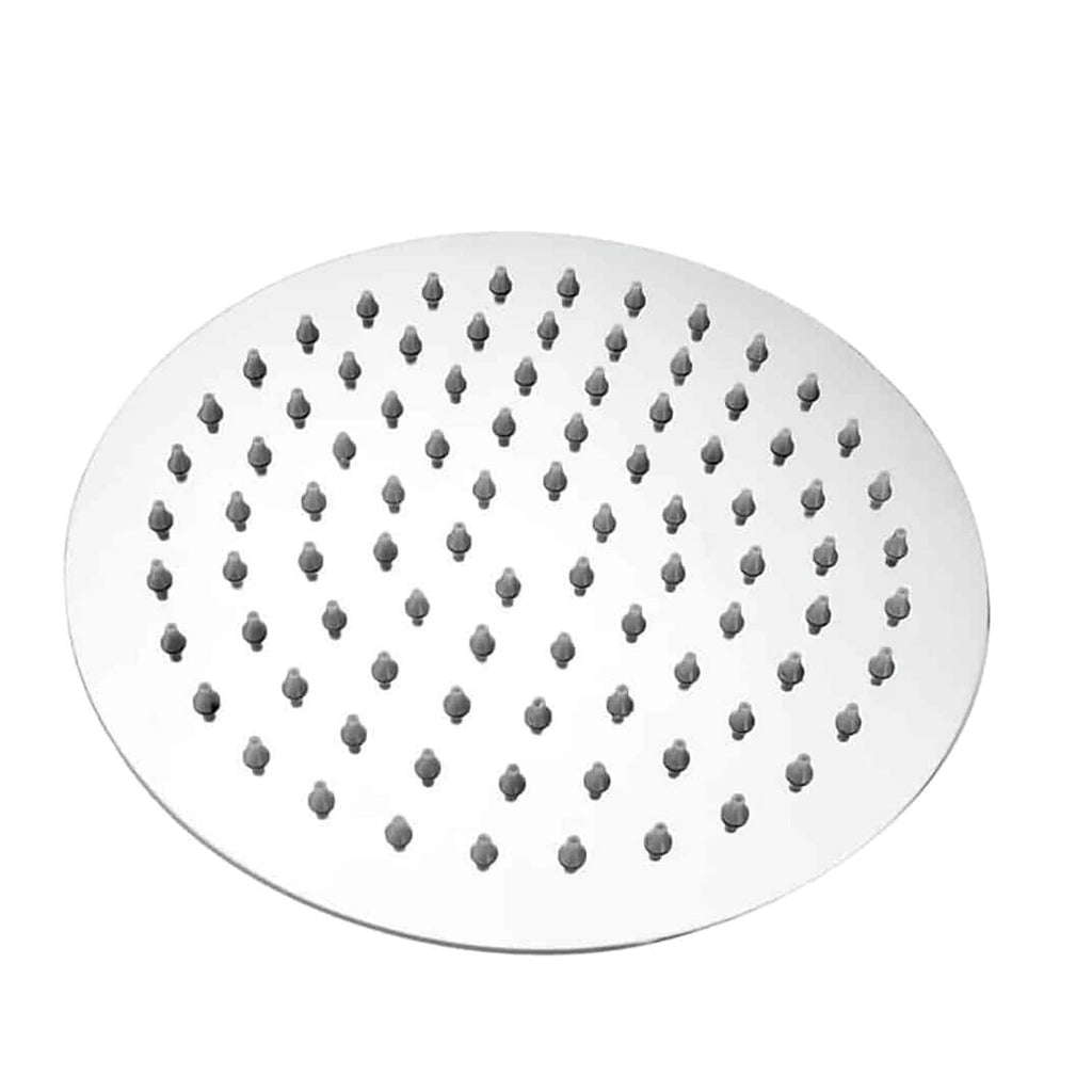 Hexa Ultra Square High Grade 304 Stainless Steel 8 Inch Square Shower Over Head Showers (8 Inch Circular Shower Head)