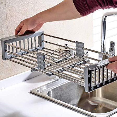 304 Grade Stainless Steel Satin/Matte Finish with Square Coupling Single Bowl Sink (24 X 18 X 10 Glossy)