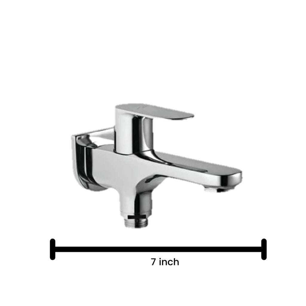 Skoda Series 100% High Grade Brass 2 in 1 Stainless Steel Element Bath Spout with Polished Tip-Ton (Chrome)