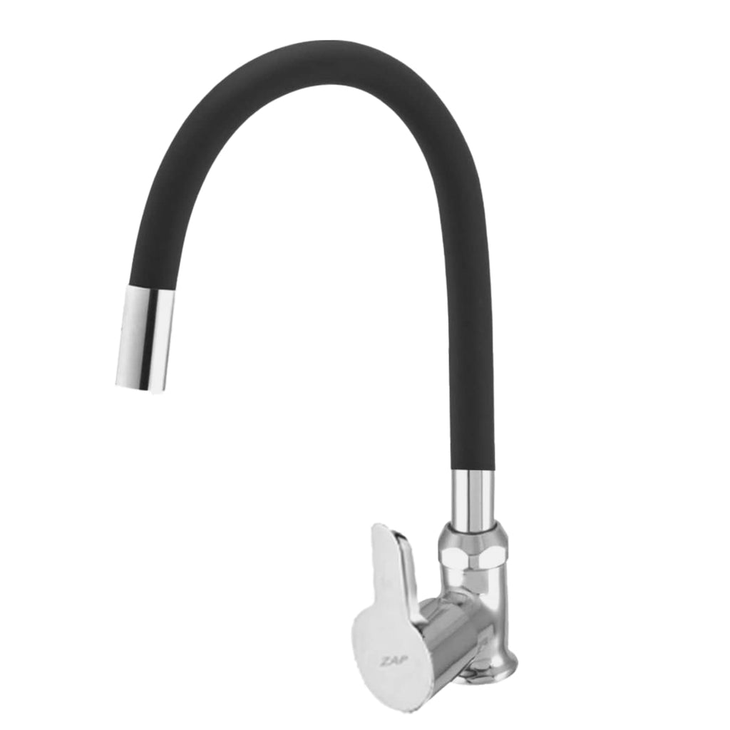 HIGH Grade Brass Single Lever Kitchen SWAN Neck with 360'Swivel SPOUT and Flexible Silicone SPOUT(BREZZA)