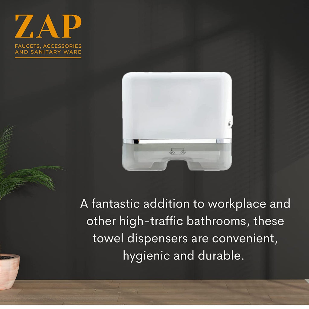 Paper Towel Dispensers, Wall Mount Commercial Toilet Tissue Dispensers Paper Towel Holder C-Fold/Multifold Paper Towel Dispenser for Bathroom, Kitchen