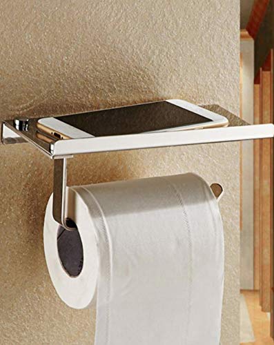 Stainless Steel Toilet Paper Holder with Mobile Stand