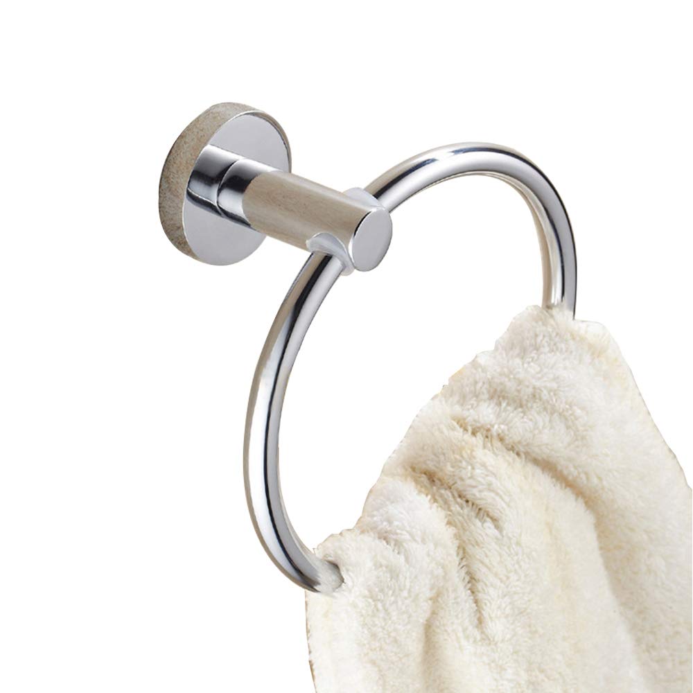 Buy Ultra Rust Free Stainless Steel 304 Towel Ring for Bathroom Towel Holder Napkin Hanger for Kitchen (1) With Warranty at Best Price