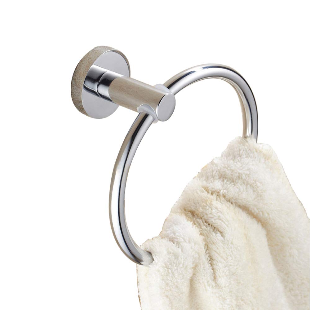 GARBNOIRE Stainless Steel Hexa Half Towel Ring/Napkin Ring - Bathroom Towel  Holder - Towel Hanger - Towel Stand - Bathroom Accessories : Amazon.in:  Home Improvement