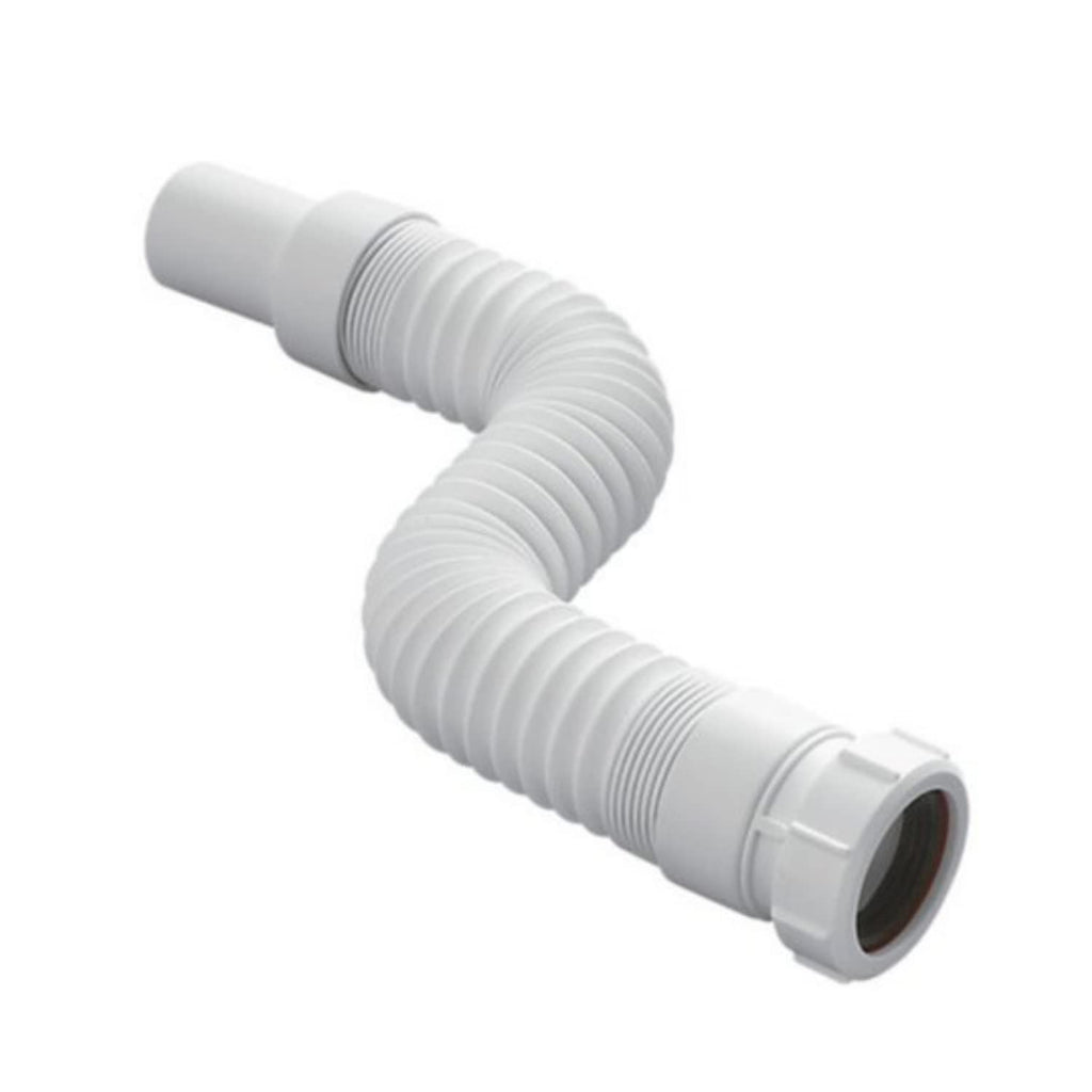 Plastic Waste Pipe for Bathroom Kitchen Sink Wash Basin Drain Water Outlet Tube Connector for Basin Down comer