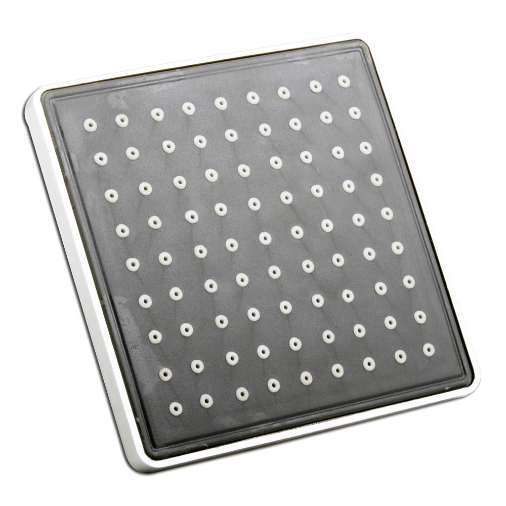 Exclusive Steel Shower Head with 15 Inch Rod |Chrome