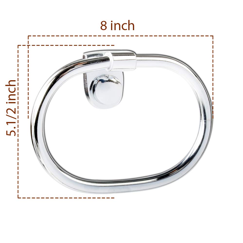 Ultra Rust Free Stainless Steel 304 Towel Ring for Bathroom Towel Holder Napkin Hanger for Kitchen (4)