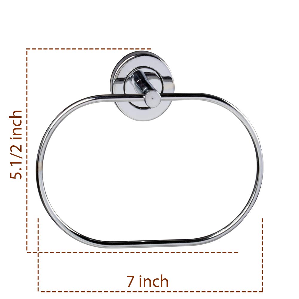 ZAP Ultra Rust Free Stainless Steel 304 Towel Ring for Bathroom Towel Holder Napkin Hanger for Kitchen (3)