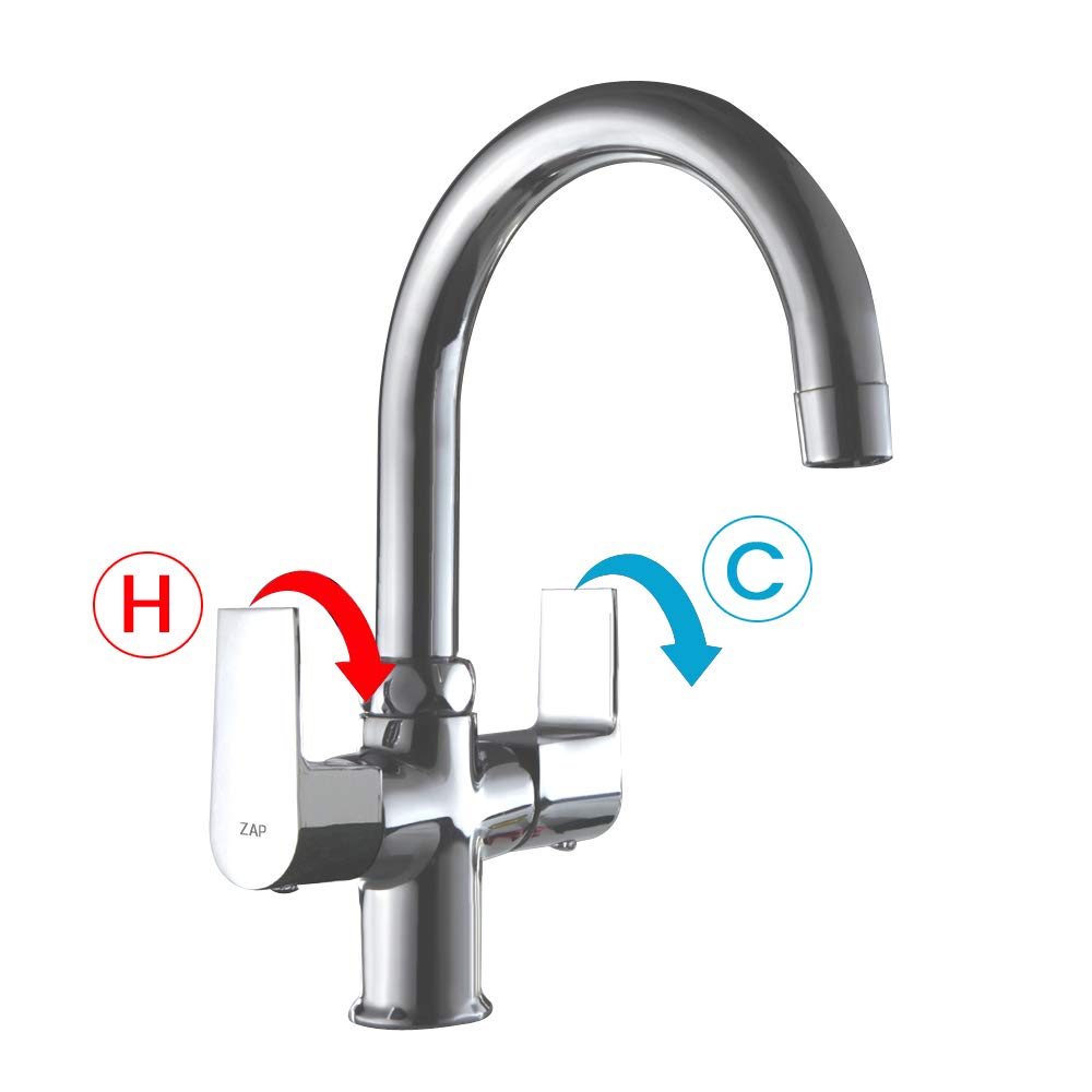 Bolt Centre Hole/Chrome Finish/Basin Faucet/Brass