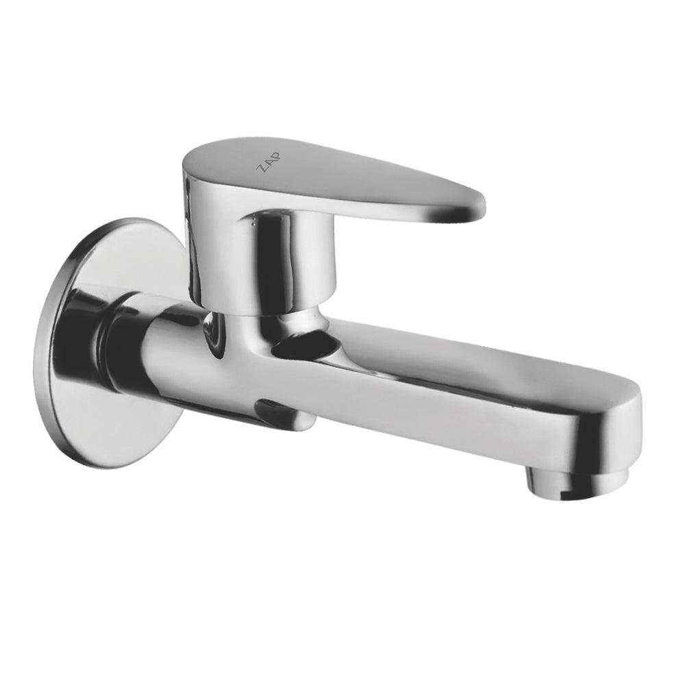 ZAP Brass Brezza Long Body Cock Water Tap for Washroom Faucet/Chrome Plated/Heavy