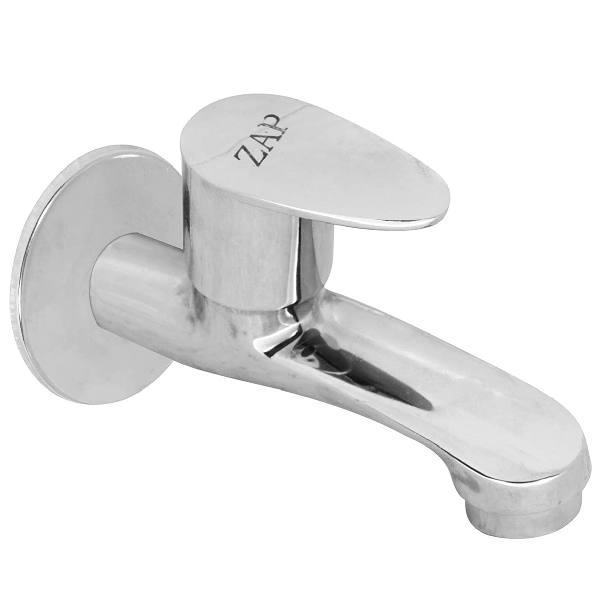 Pan Chrome Plated Brass Bib Cock Short Body Tap Bathroom & Kitchen/Chrome Finish