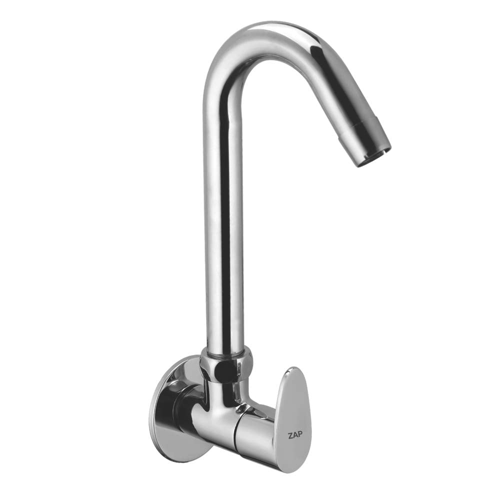 ZAP Brass 360 Degree Sink Cock, Chrome Finish